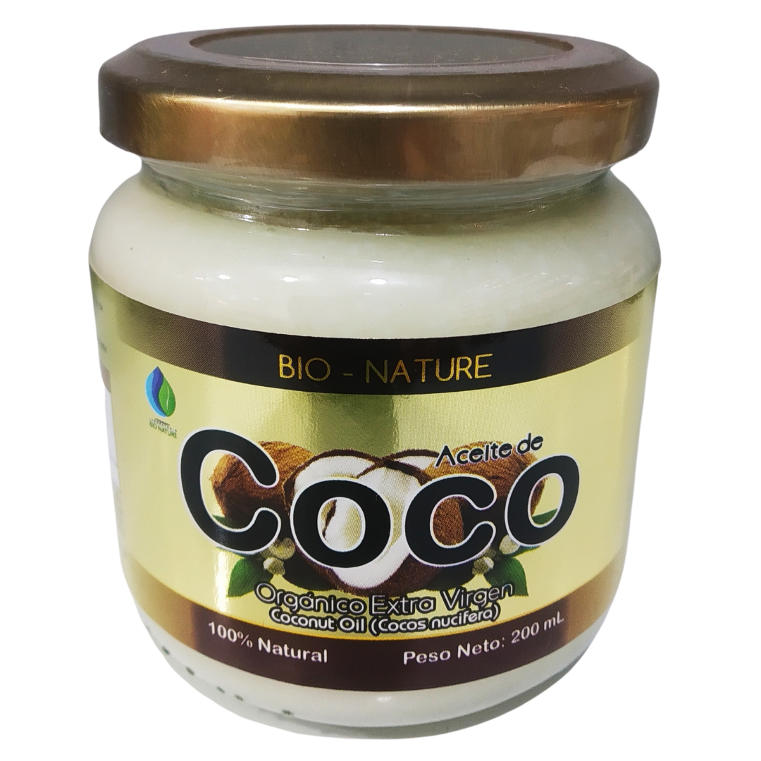 Aceite de Coco Orgánico Extra Virgen