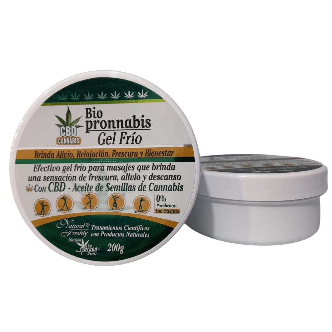 Gel Frío Biopronnabis CBD CANNABIS