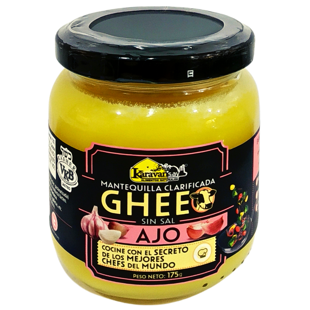 Mantequilla Clarificada Ghee Ajo, Albahaca y Orégano Karavansay